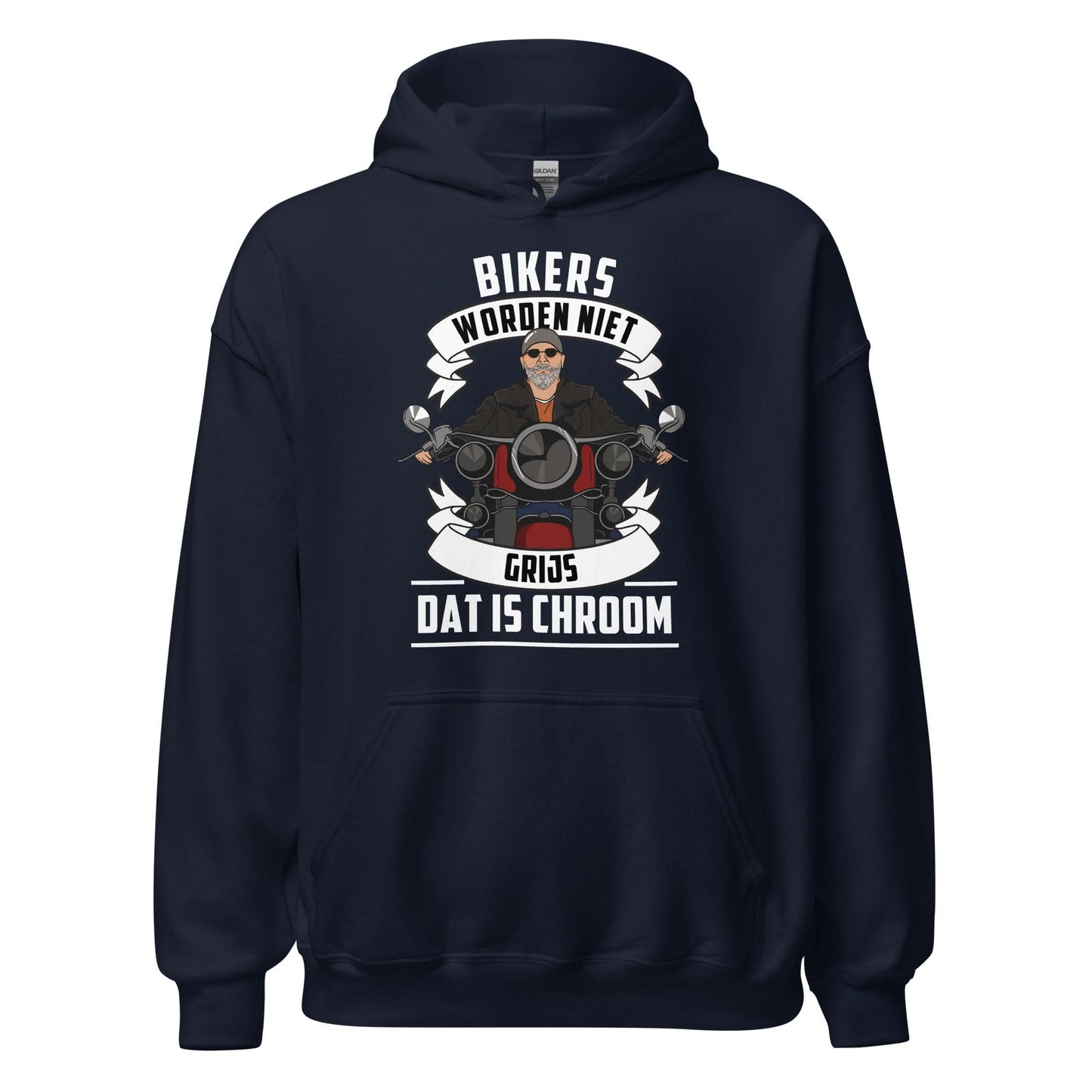 Unisex Hoodie ( bikers chroom)
