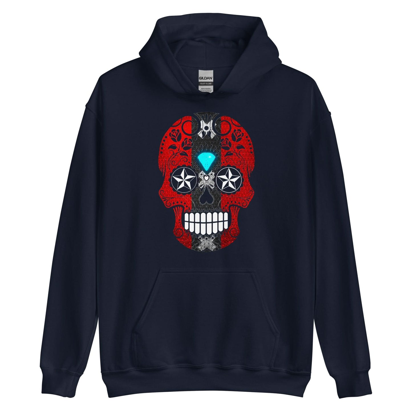 Unisex hoodie (Amsterdam Sugar Skull)