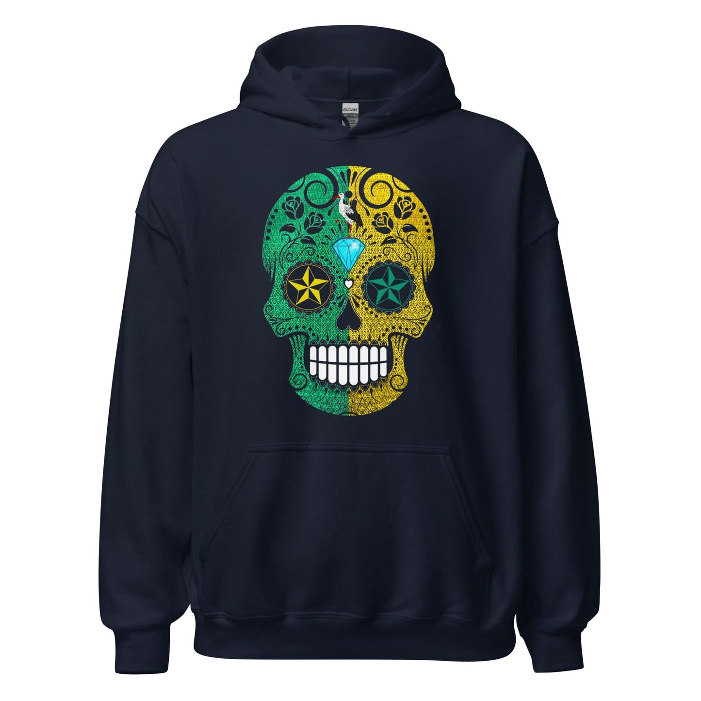 Unisex hoodie (Den Haag Schedel)