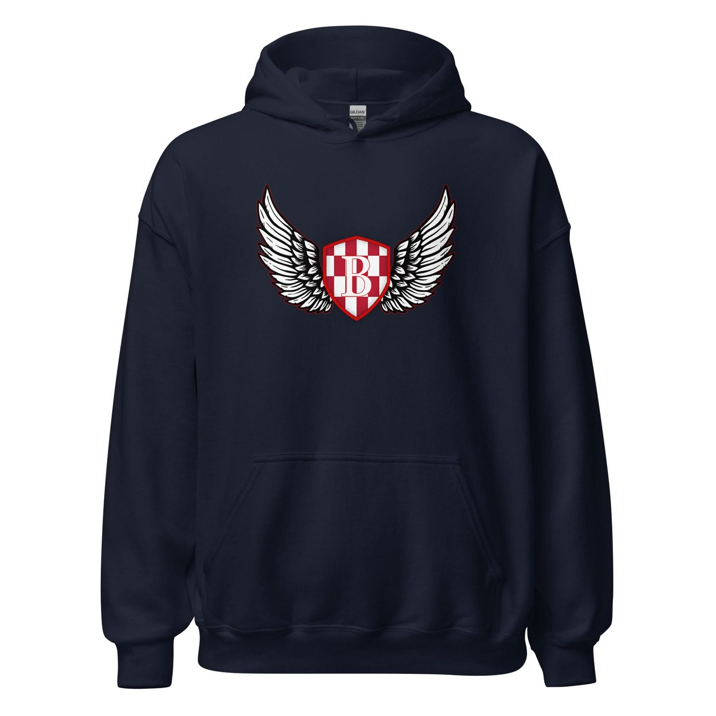Unisex hoodie (Brabant Vlag Wings)