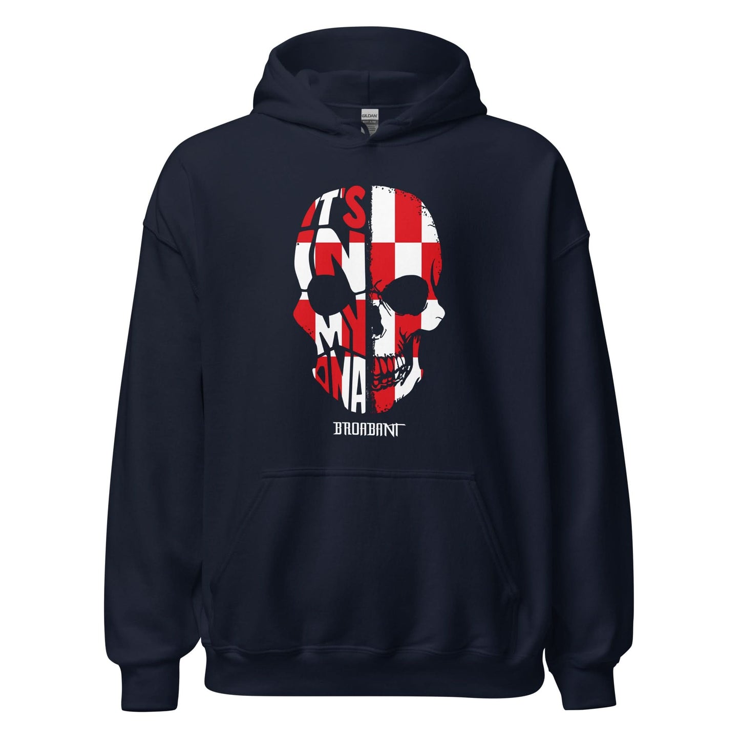 Unisex hoodie (Brabantse Schedel)