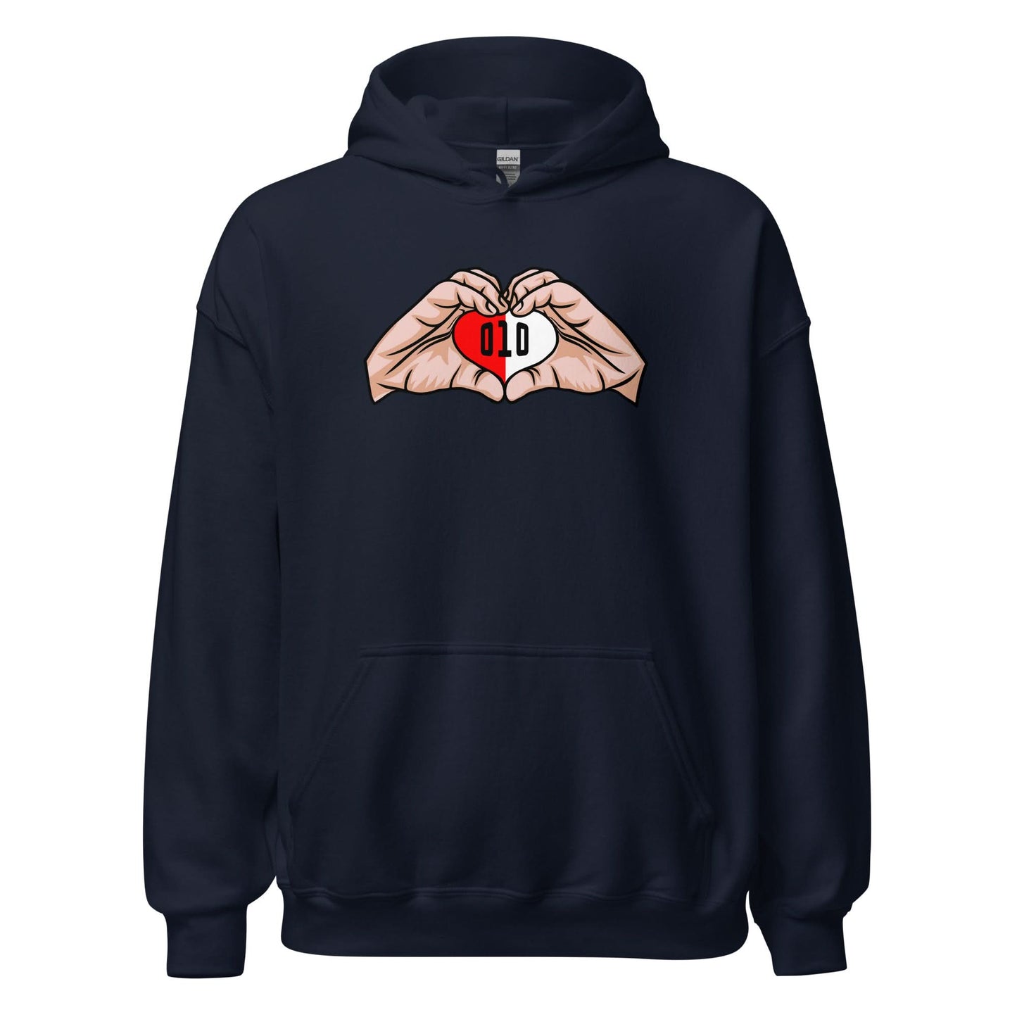 Unisex hoodie (Love mijn cluppie) 010