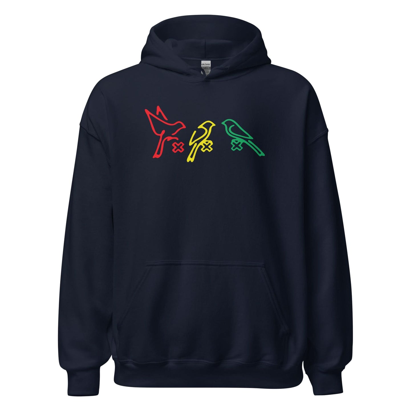 Unisex hoodie (Ajacied- three little birds)