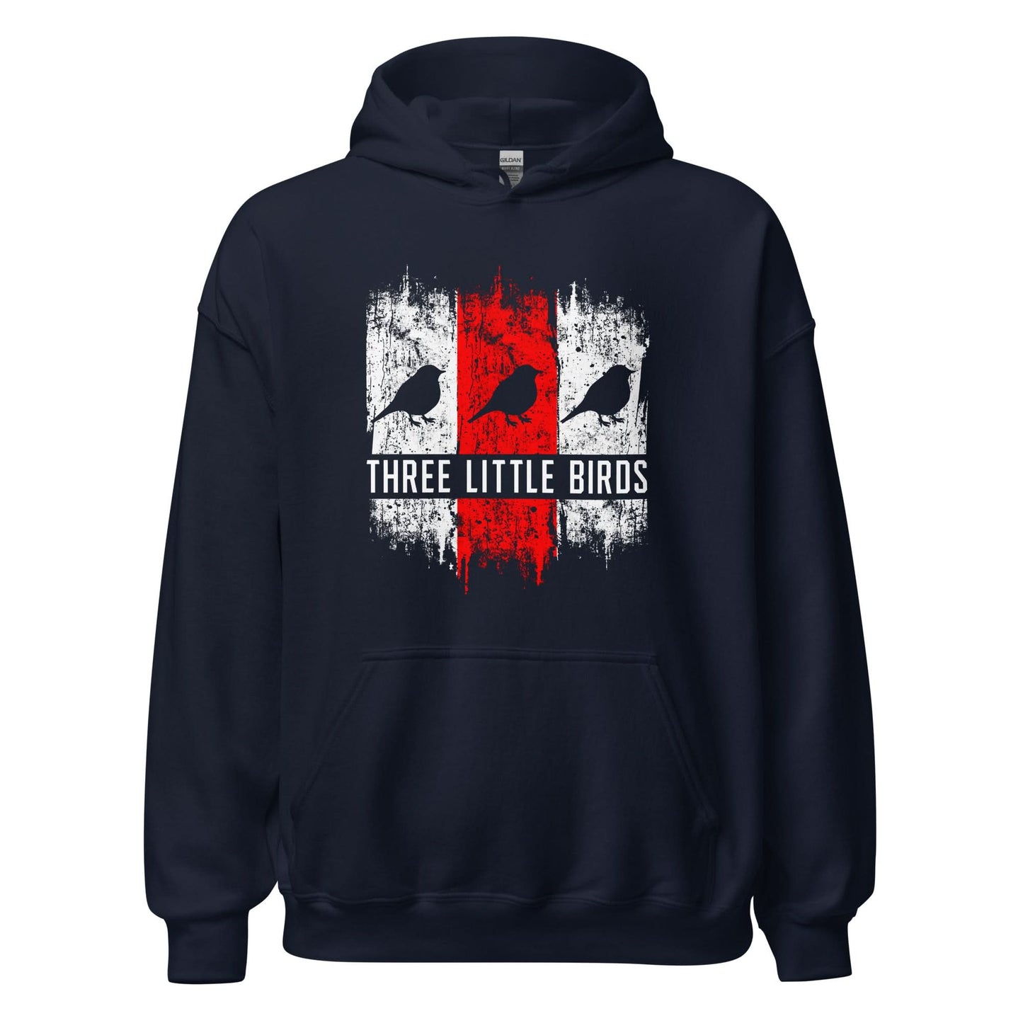 Unisex hoodie (Ajacied vlag drie kleine vogeltjes)
