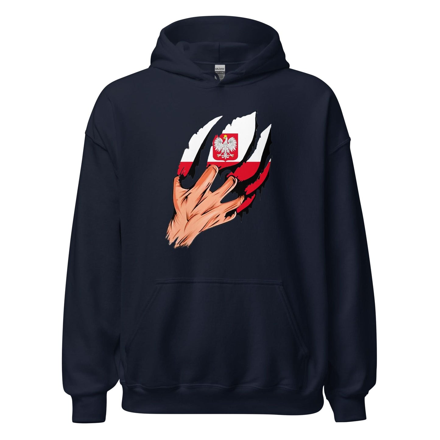 Unisex Hoodie(Scratch - polen)