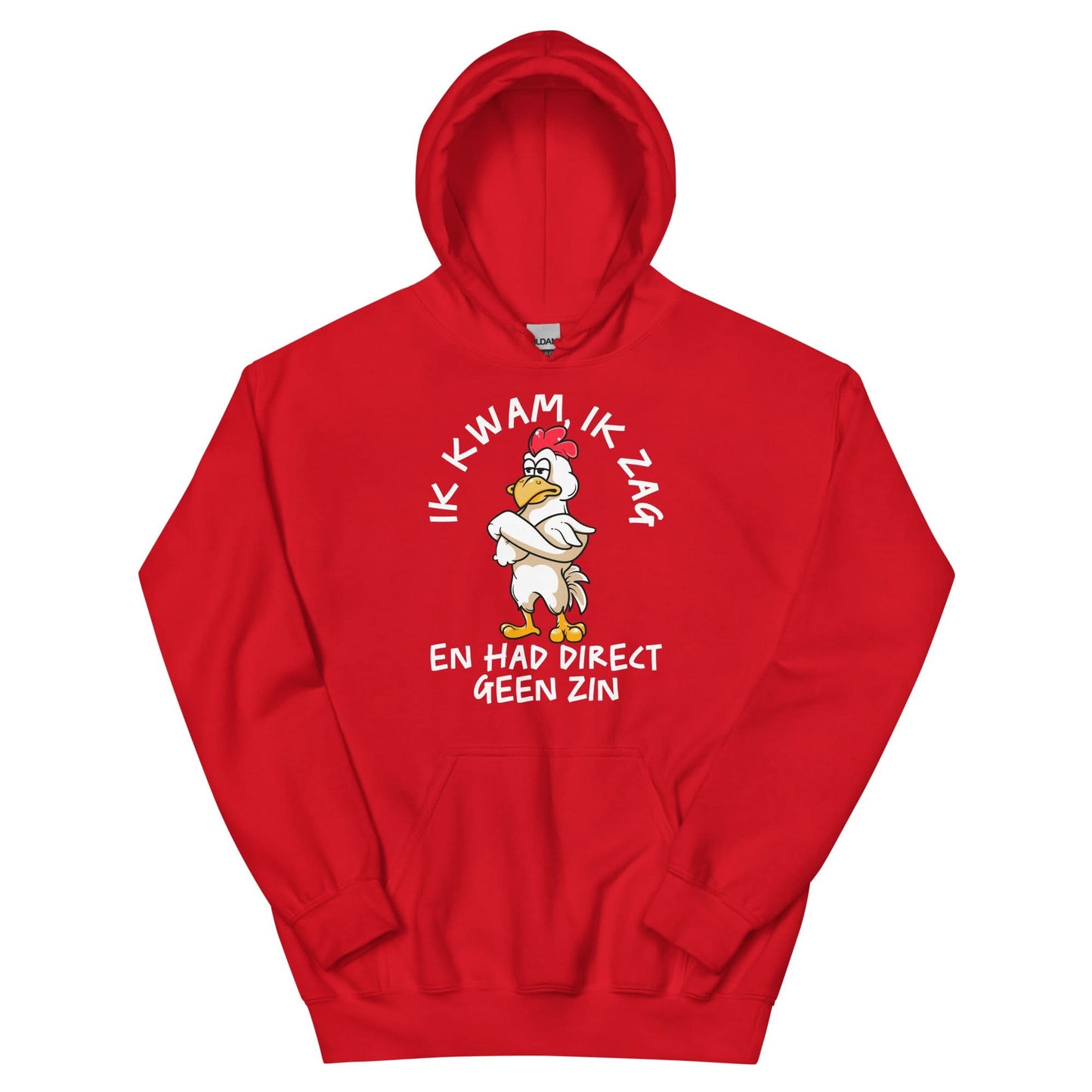 unisex Hoodie ( geen zin - kip)