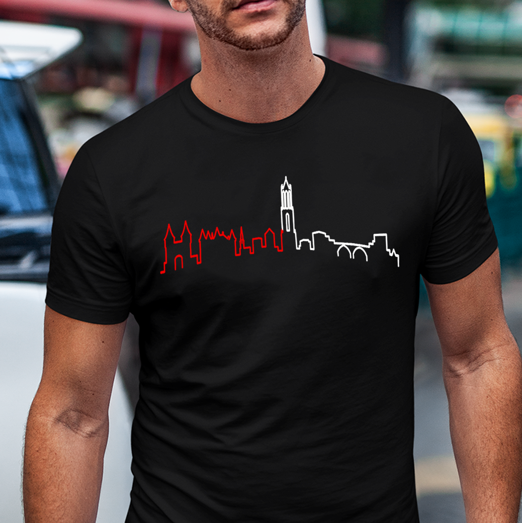 Unisex T-shirt (Utreg Skyline)