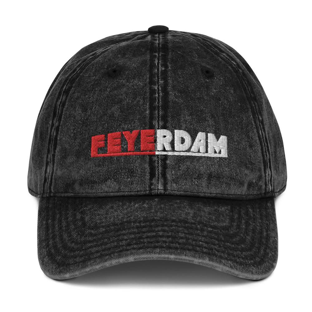 Premium vintage pet van katoenen keperstof- FEYERDAM