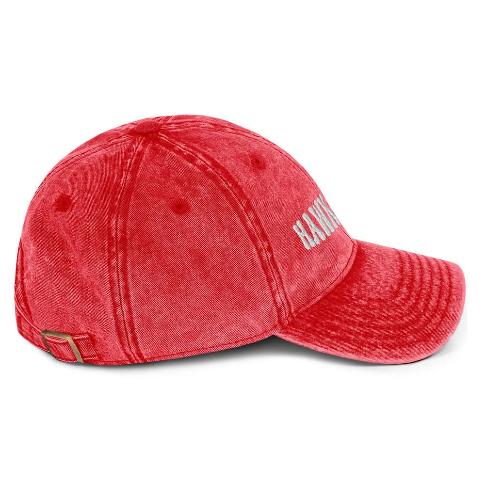 Vintage pet van katoenen keperstof (HAWK TUAH SUMMER 2024)