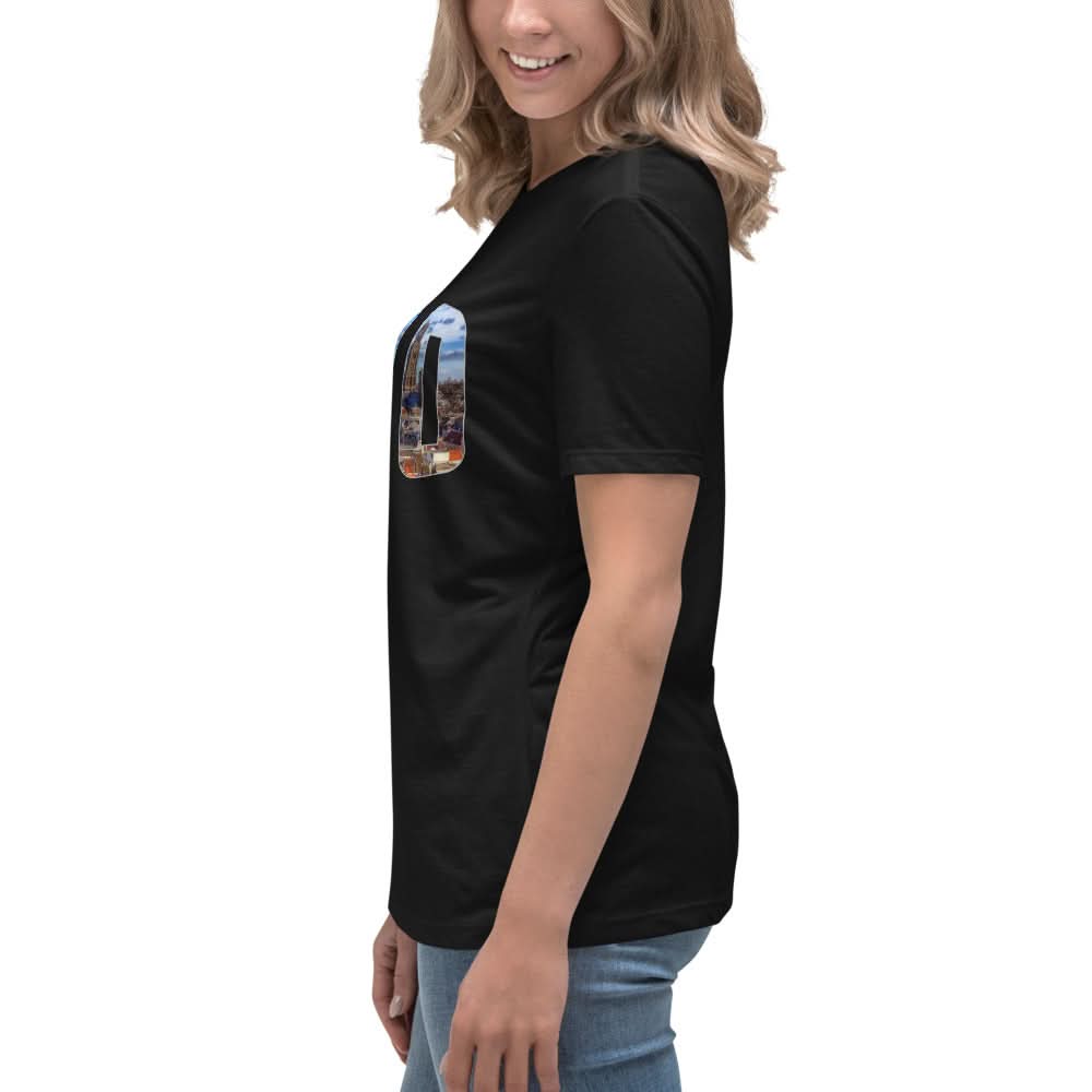 Relaxed dames-T-shirt (Utreg 030)