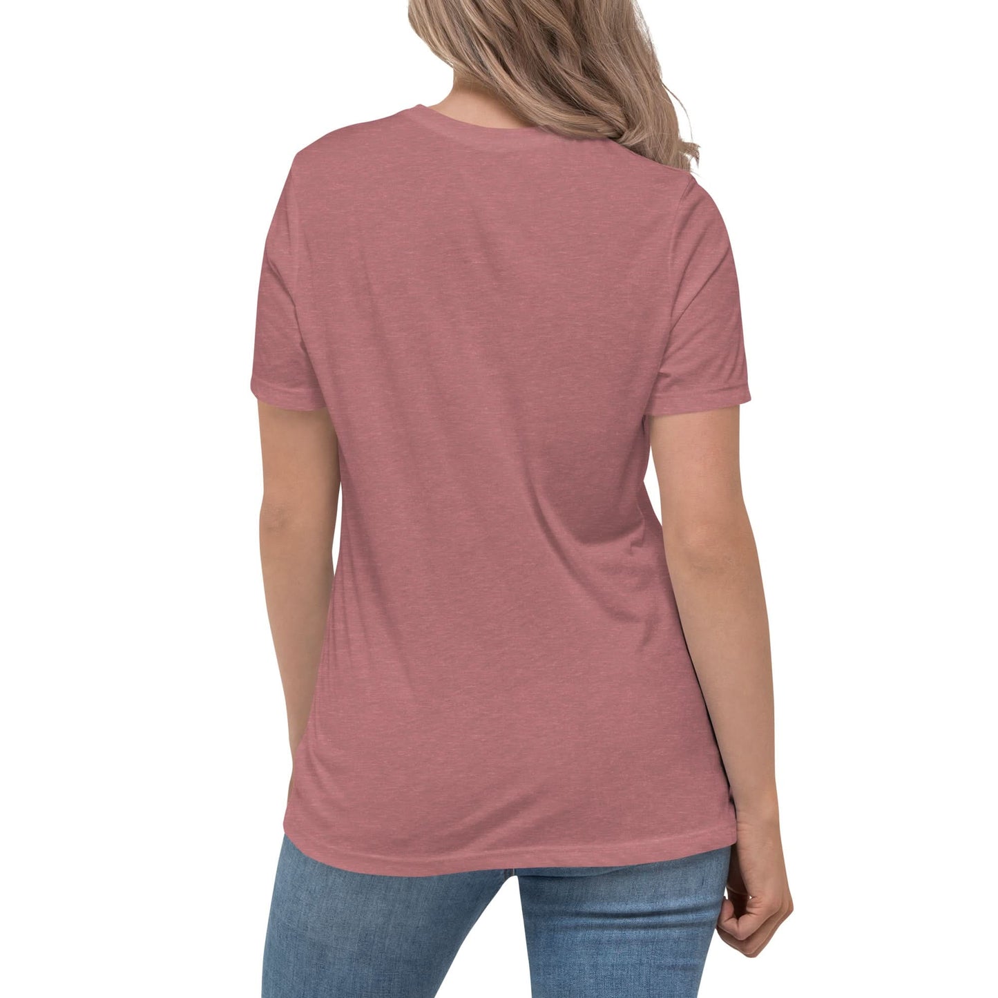Relaxed dames-T-shirt (Ja ik ben een vrouw, ja Ik spreek vleoeiend voetbal)