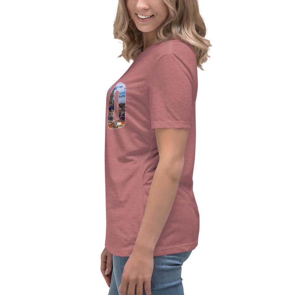 Relaxed dames-T-shirt (Utreg 030)