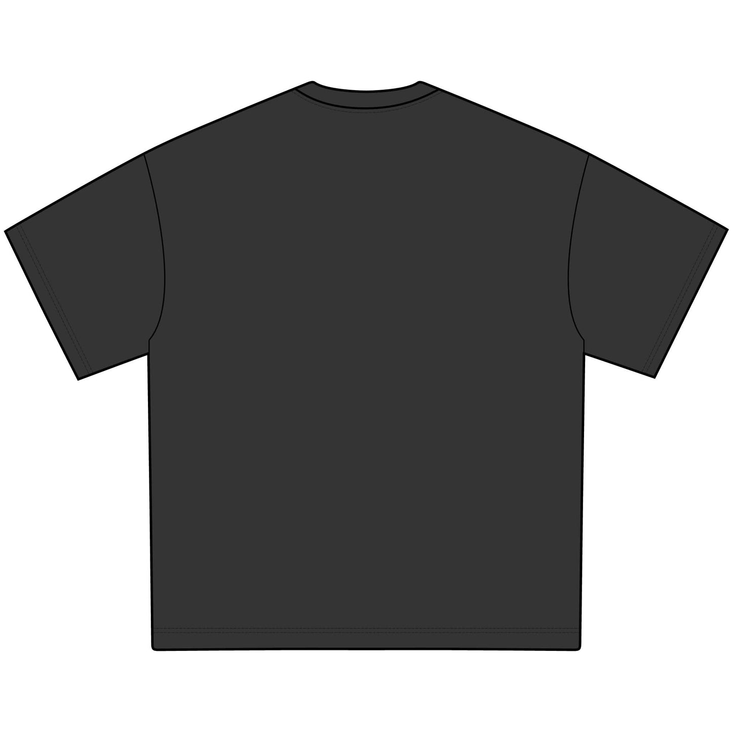 Men's Acid Washed Heavy Oversize Tee