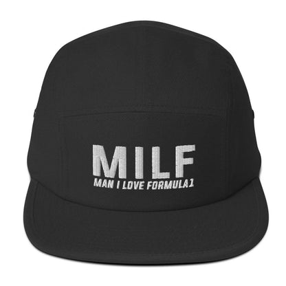 5 Panel Pet (MILF, I Love Formula 1) Geborduurd