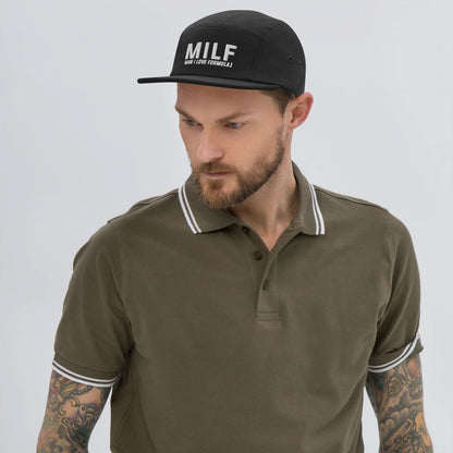 5 Panel Pet (MILF, I Love Formula 1) Geborduurd