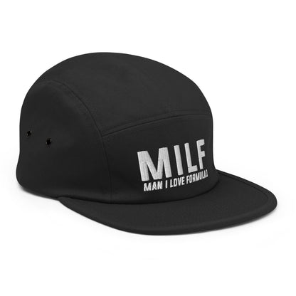 5 Panel Pet (MILF, I Love Formula 1) Geborduurd