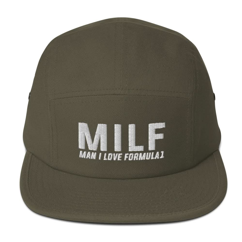 5 Panel Pet (MILF, I Love Formula 1) Geborduurd