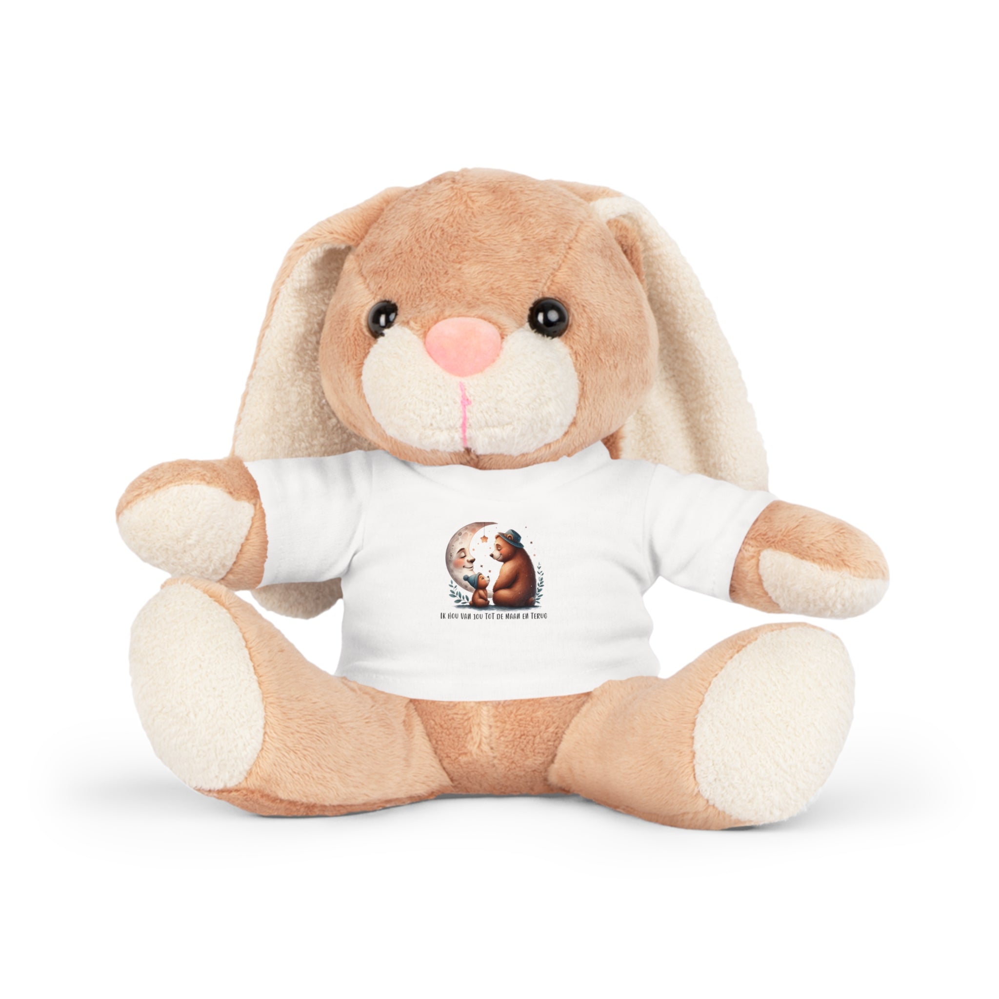 Pluche knuffel (Ik hou van jou tot de maan en terug)