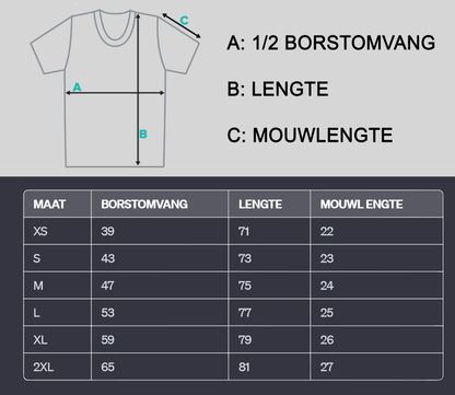 Heren AOP T-shirt Utreg