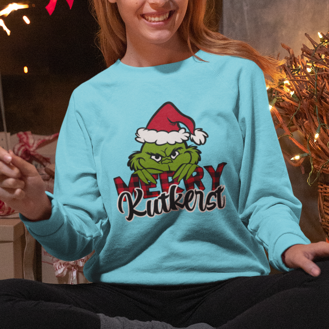 Unisex sweatshirt (Merry kutkerst) kersttrui