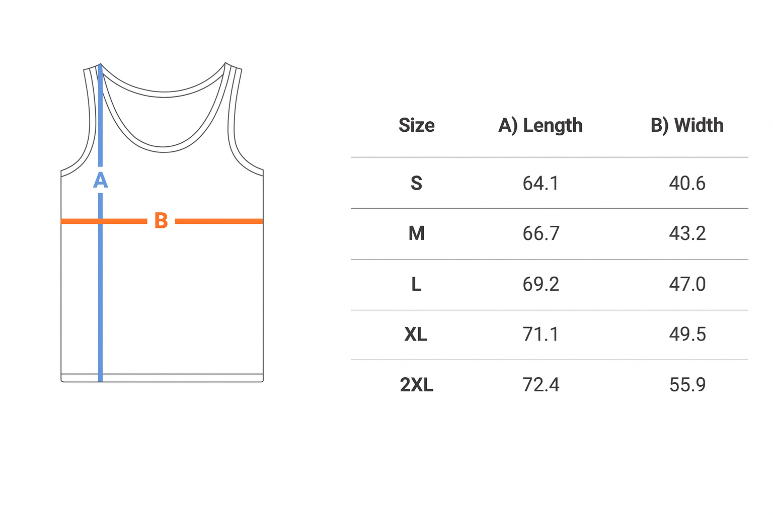 Dames Tank-top Als ik een vogel was... Size Guide