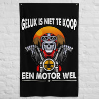 Spandoek (Geluk is niet te koop, een motor wel!)