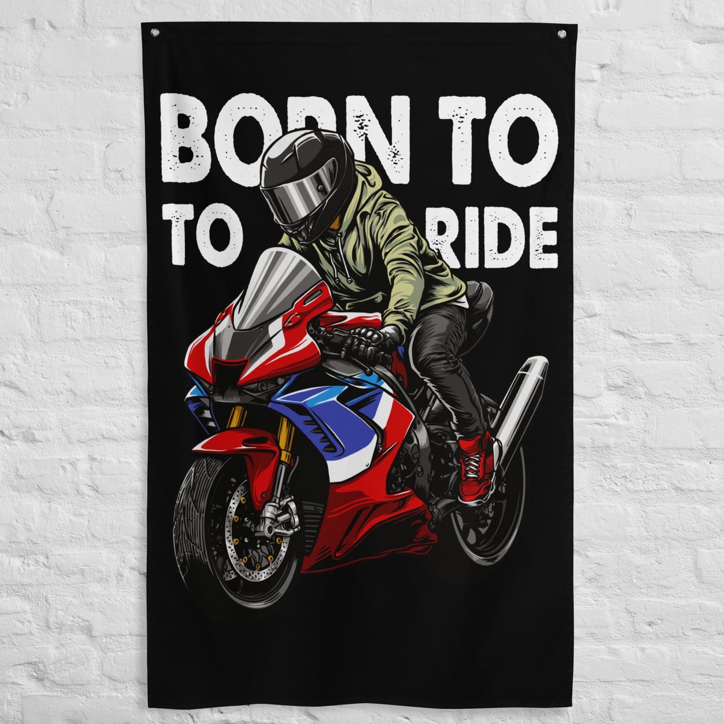 Spandoek (Born toride) motorrijders