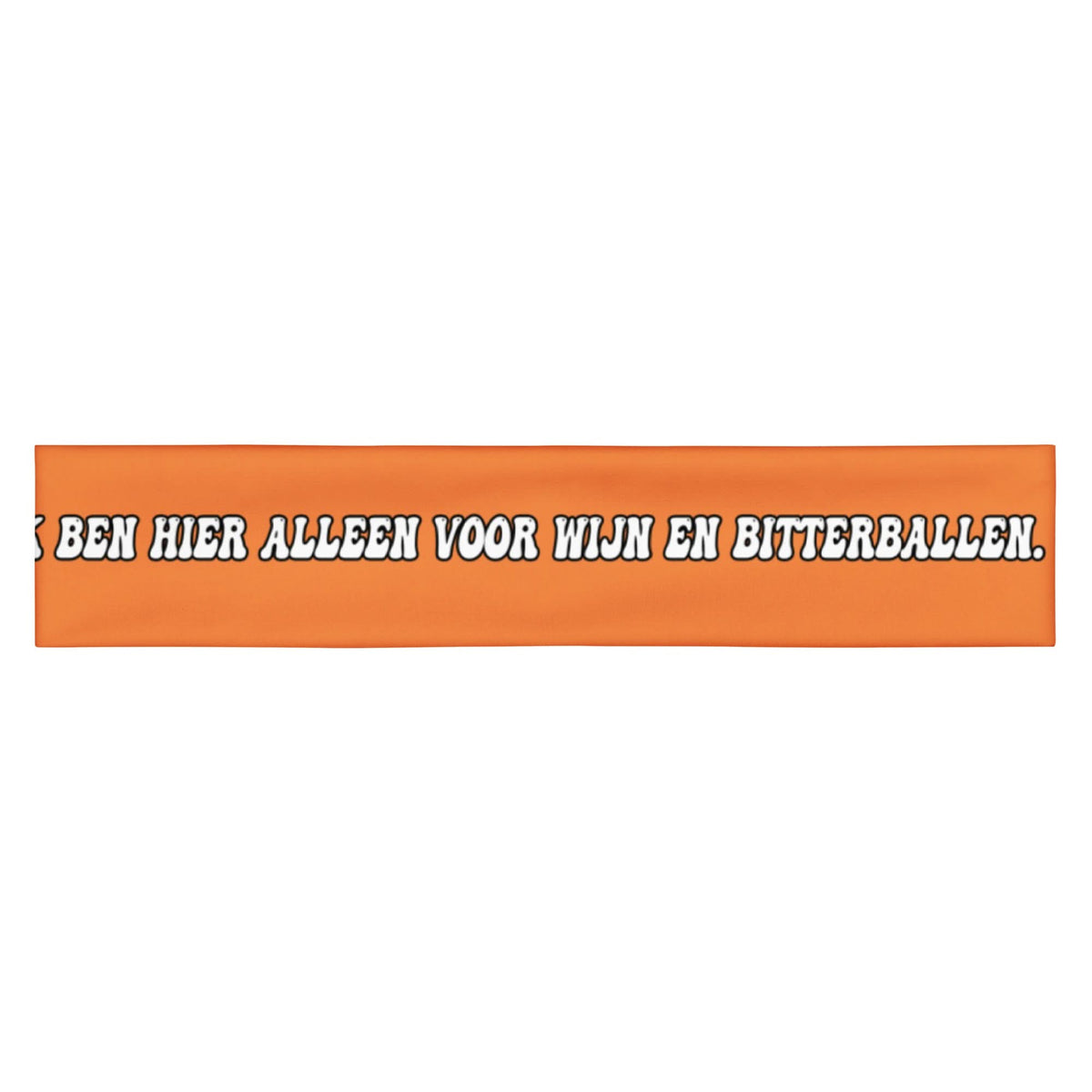 Hoofdband  (Ik ben hier alleen voor wijn en bitterballen)