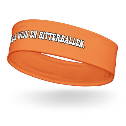Hoofdband  (Ik ben hier alleen voor wijn en bitterballen)