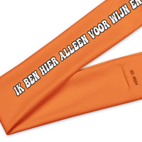 Hoofdband  (Ik ben hier alleen voor wijn en bitterballen)