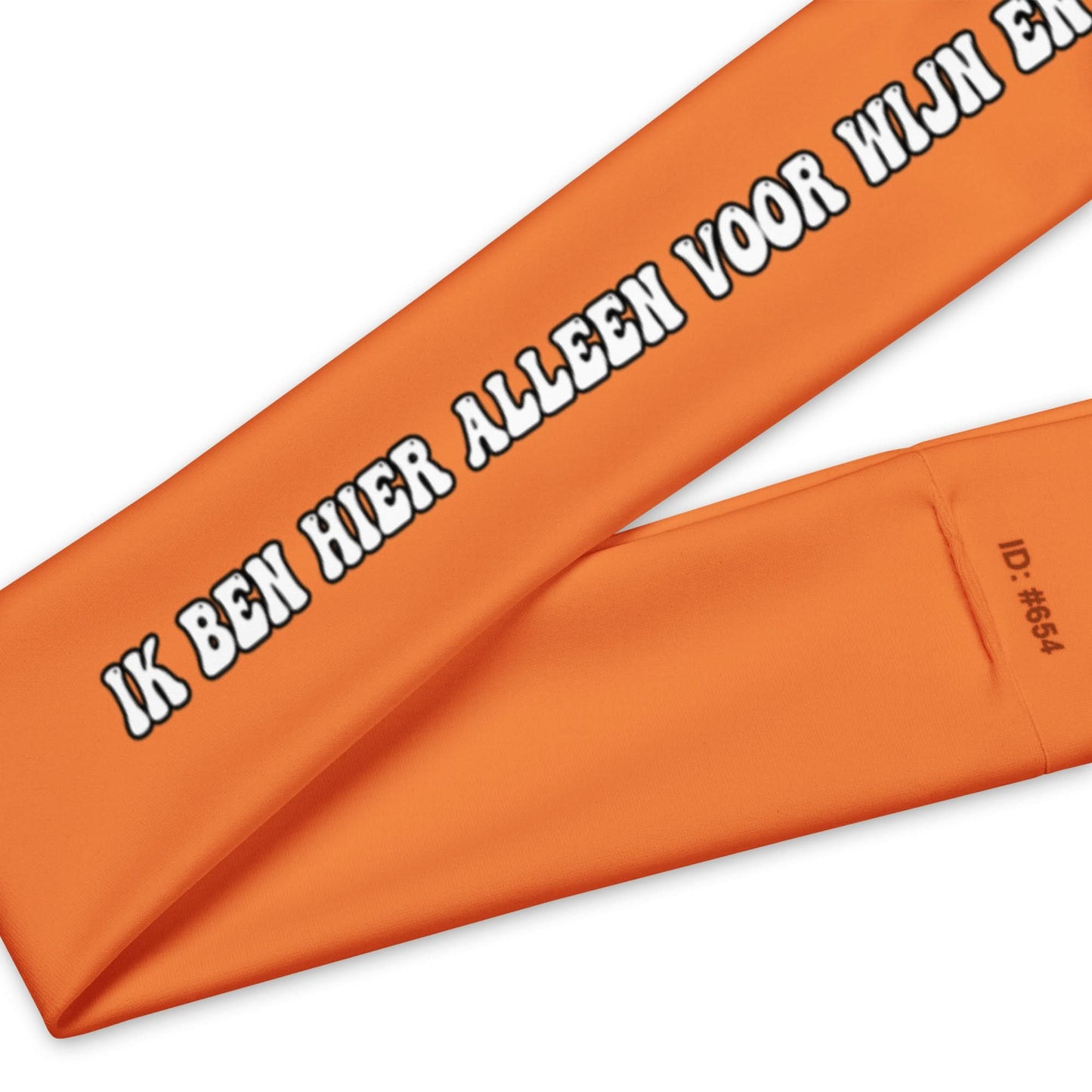 Hoofdband  (Ik ben hier alleen voor wijn en bitterballen)