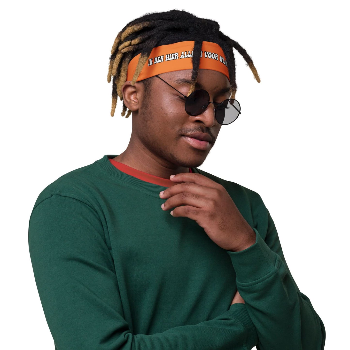 Hoofdband  (Ik ben hier alleen voor wijn en bitterballen)