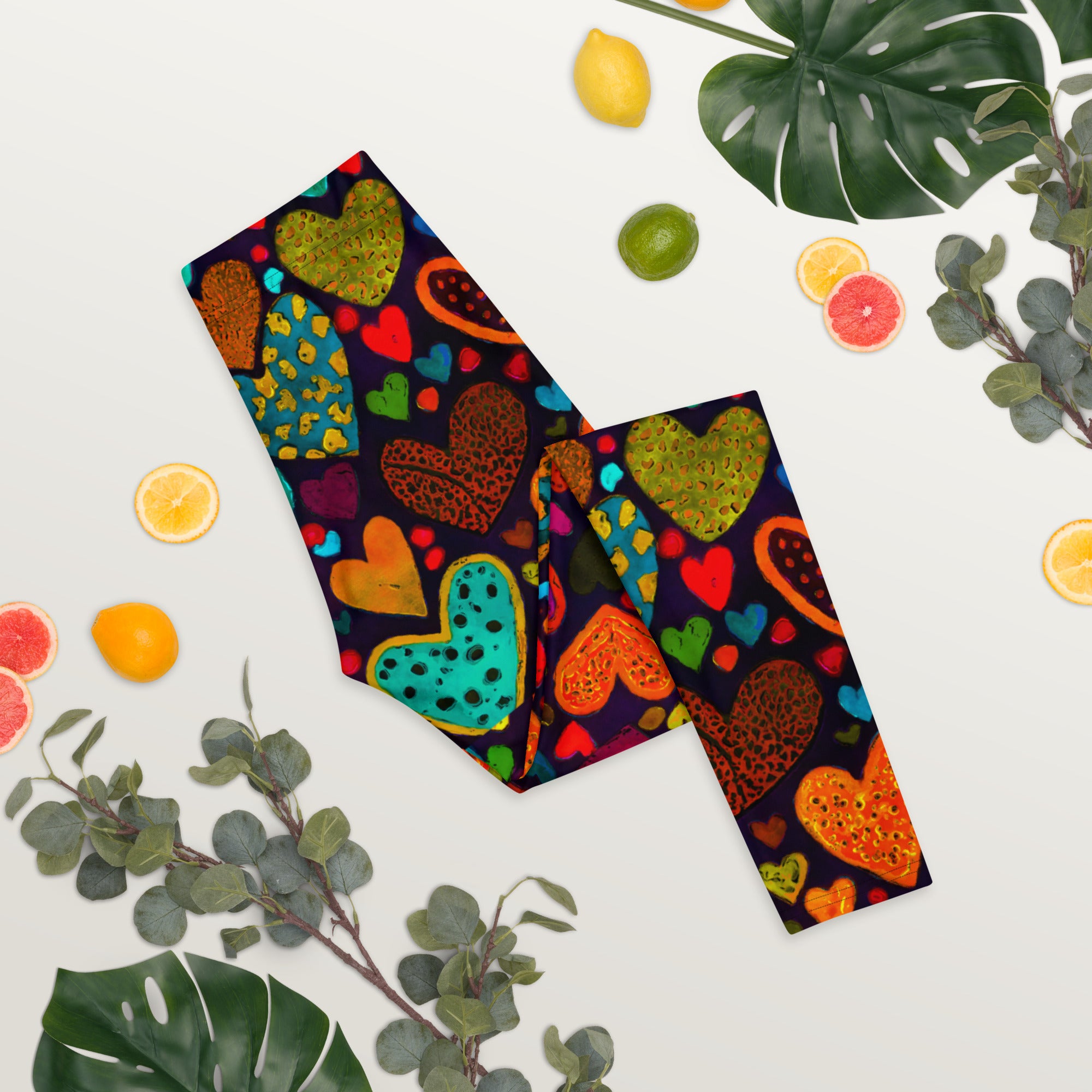 Funky hearts legging