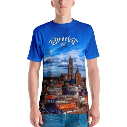 Heren Sublimatie T-shirt (Utrecht City 030)