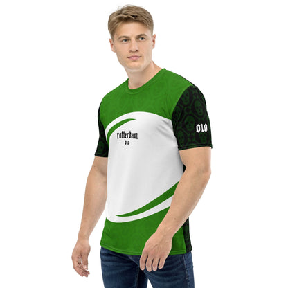 Heren AOP T-shirt Rotterdamse structuur
