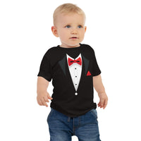 Baby T-shirt (Smoking Bedrukt Overhemd)