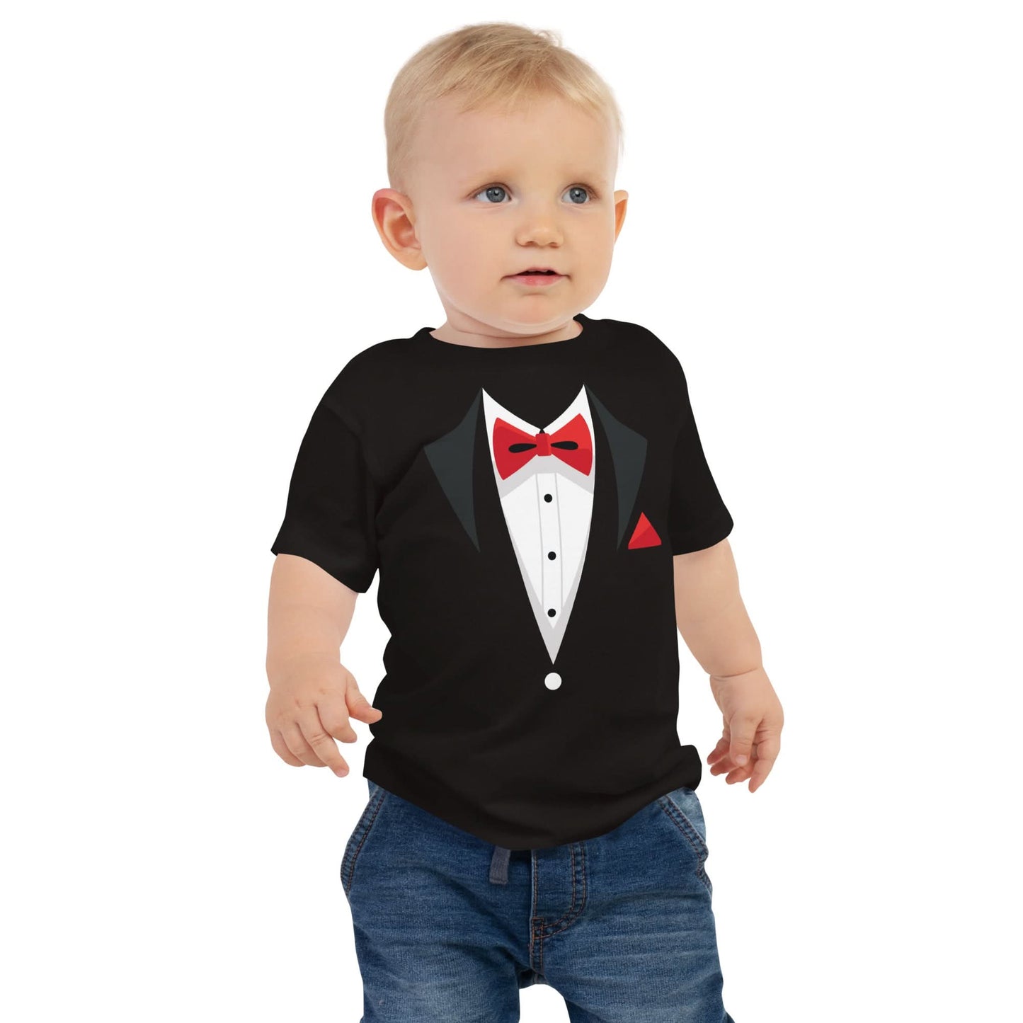 Baby T-shirt (Smoking Bedrukt Overhemd)