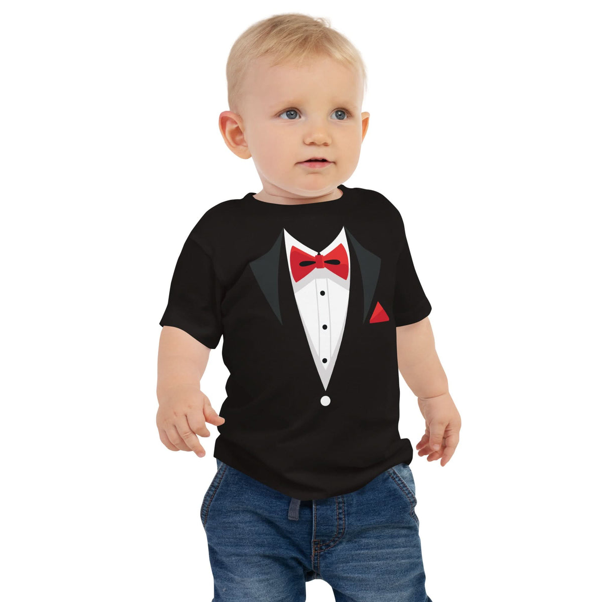 Baby T-shirt (Smoking Bedrukt Overhemd)