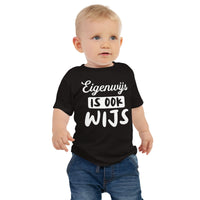 Baby T-shirt (Eigenwijs Is Ook Wijs)