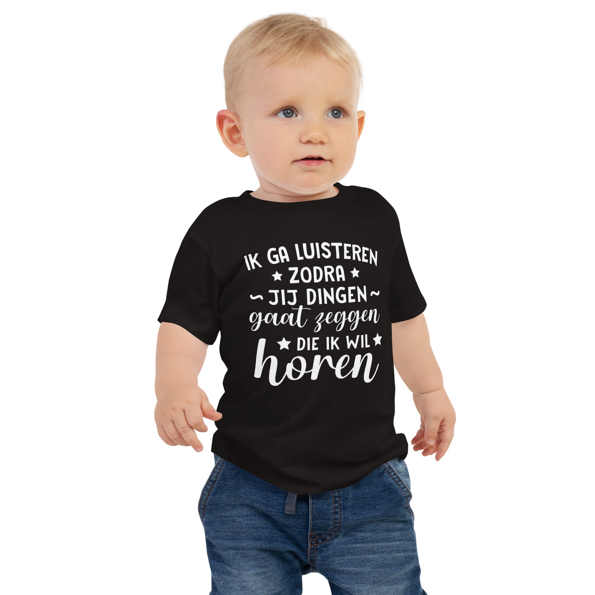 Baby T-shirt (Ik Ga Luisteren...)