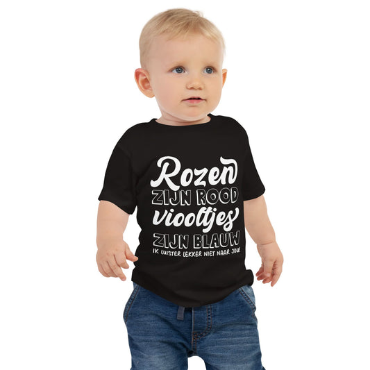 Baby T-shirt (Rozen Zijn Rood)