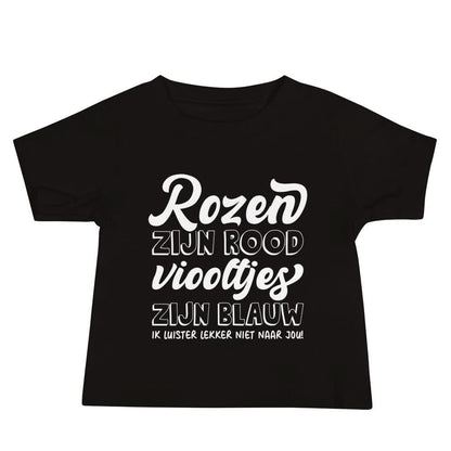 Baby T-shirt (Rozen Zijn Rood)