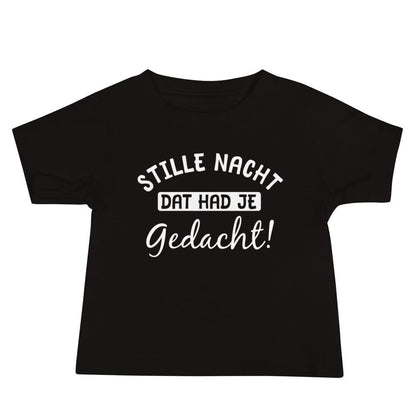 Baby T-shirt (Stille Nacht, dat had je gedacht)