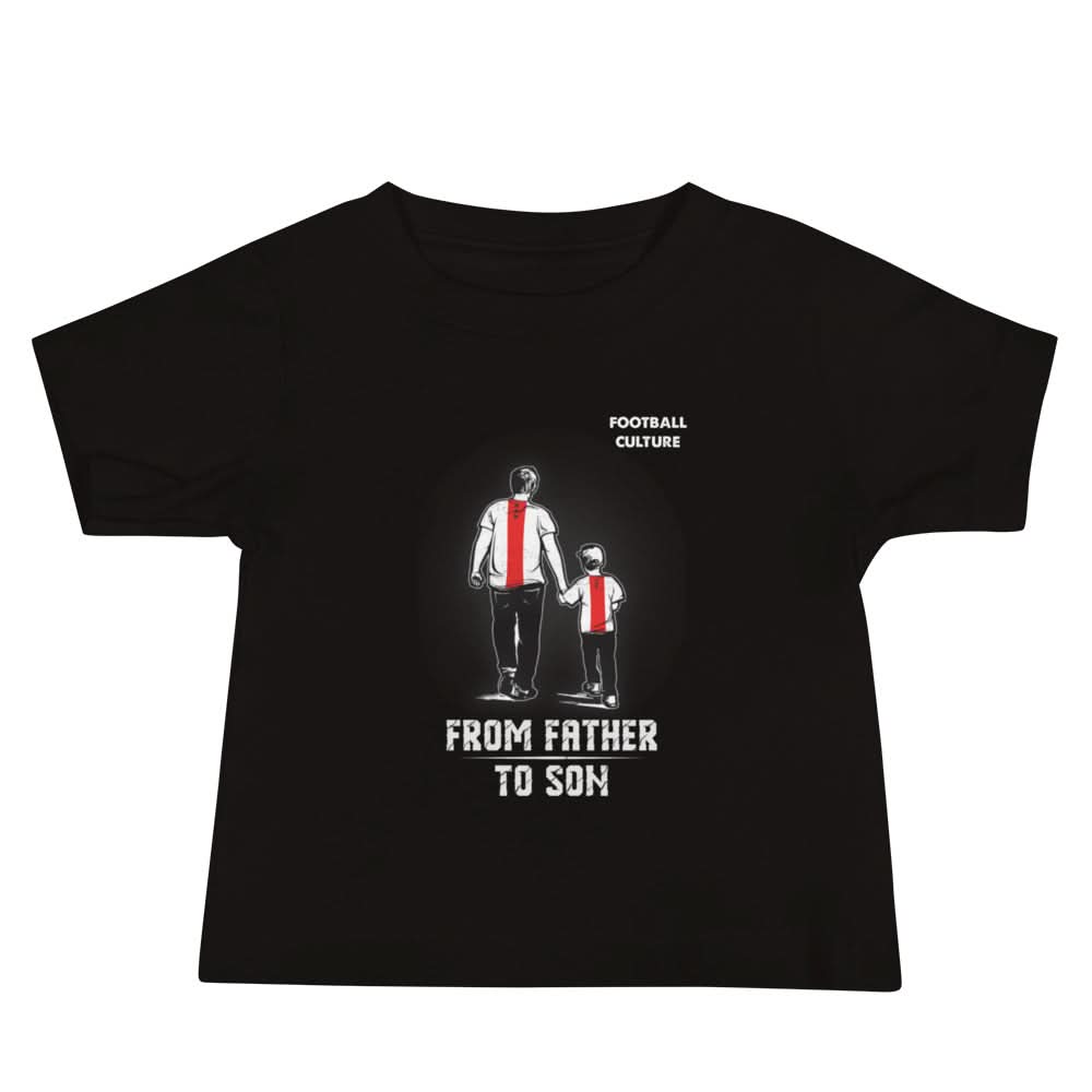 Babyshirt met korte mouwen (Father to son)