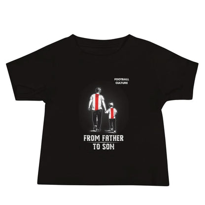 Babyshirt met korte mouwen (Father to son)