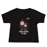 Babyshirt met korte mouwen (Father to son)