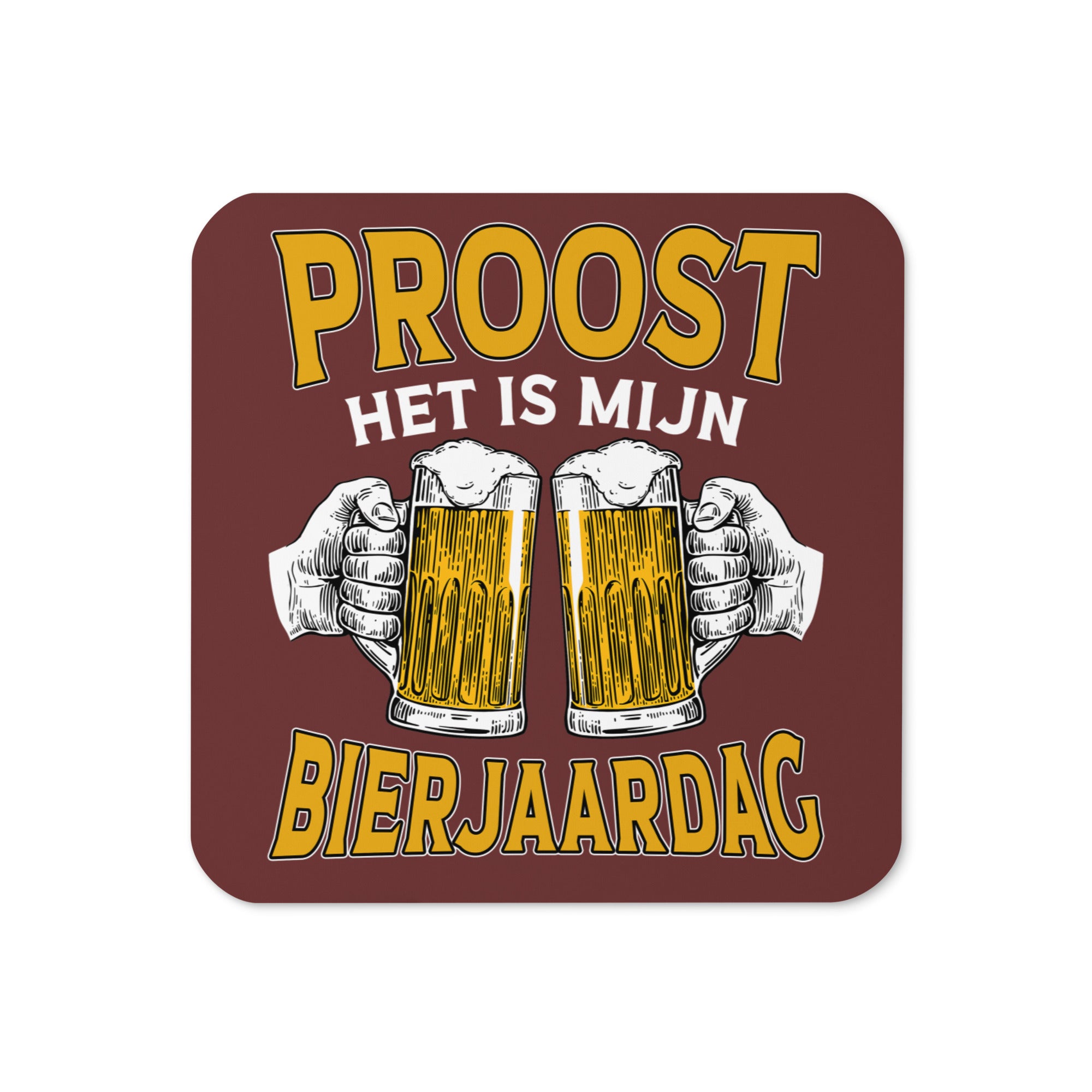 Onderzetter (Proost, het is mijn bierjaardag)