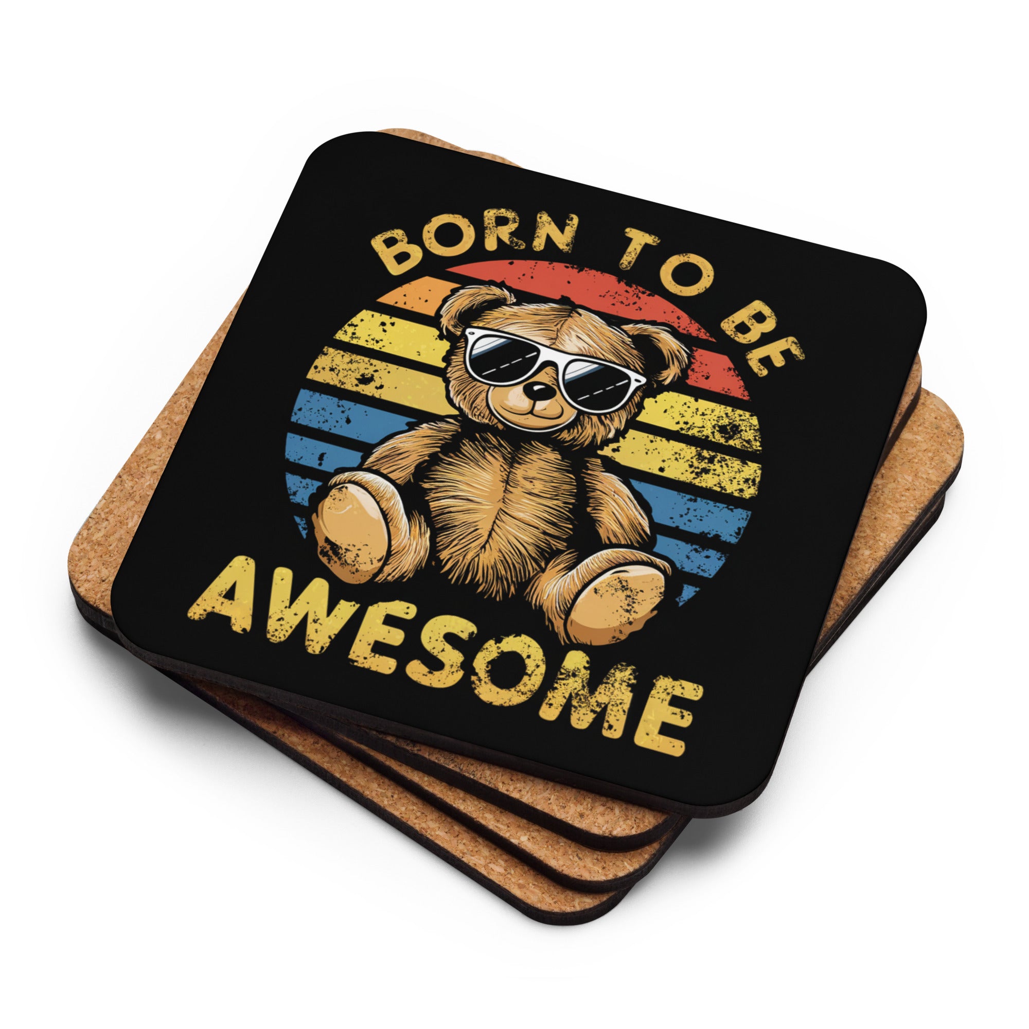 Onderzetter (Born to be awesome)