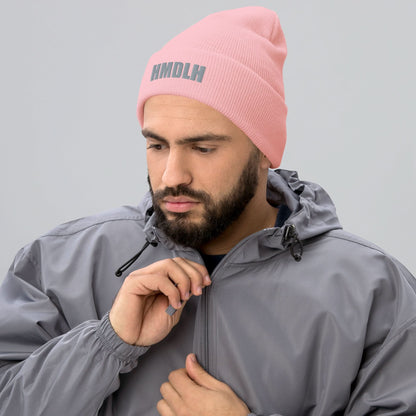 Geborduurde Muts in 3D (HMDLH= Alhamdulillah)