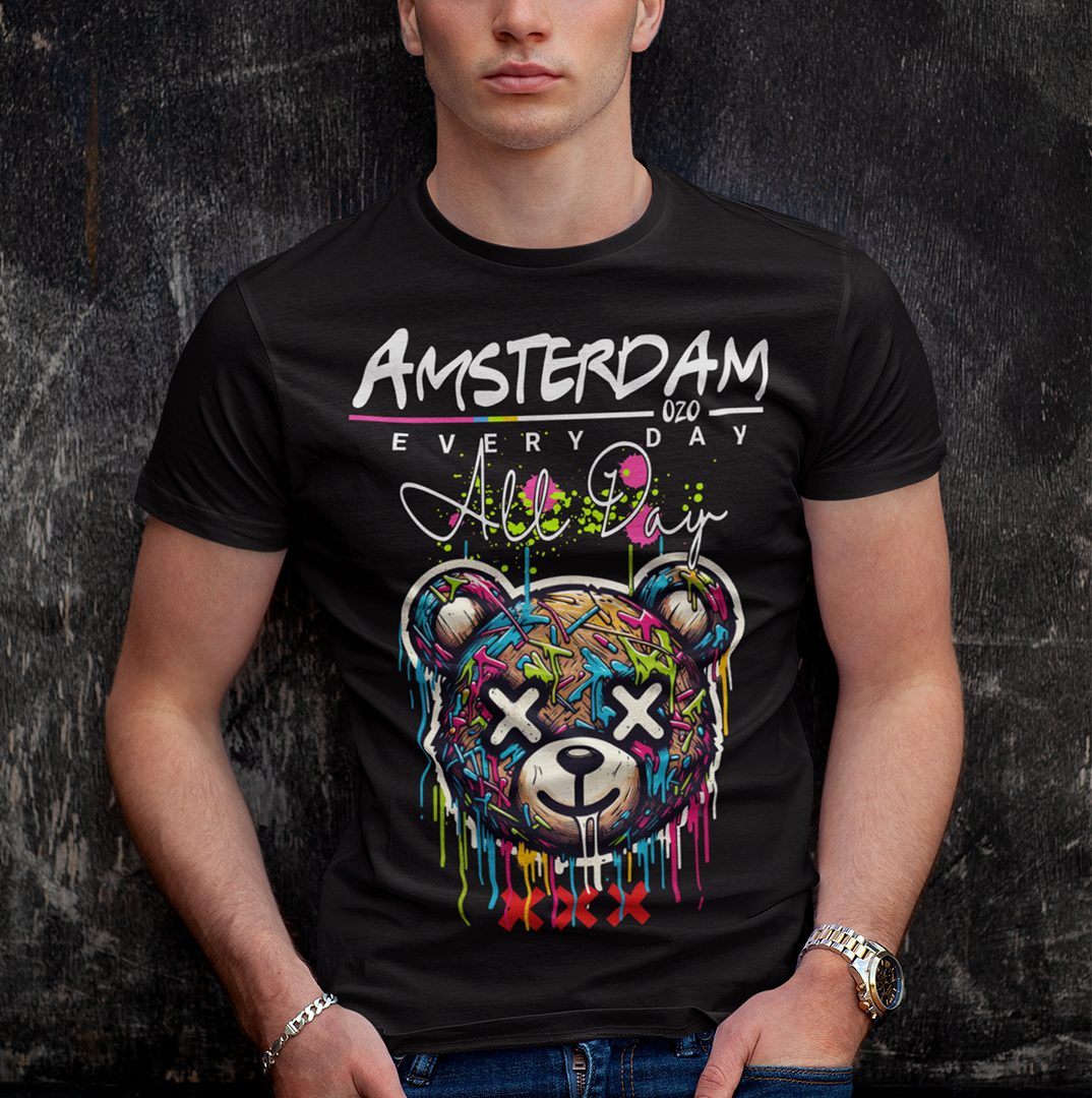 Unisex T-shirt (Amsterdam Bear Streetwear)